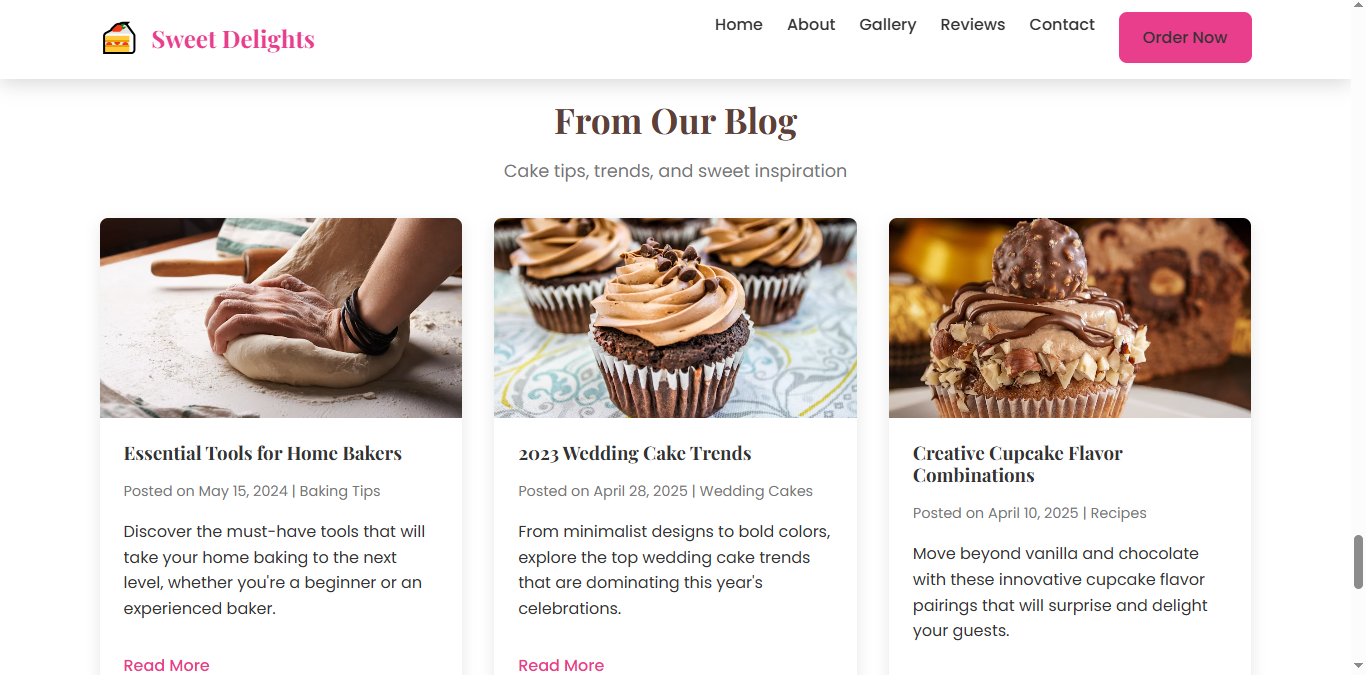 Cake Site 3